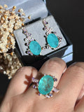 Conjunto Brinco e Anel Nara Turamalina