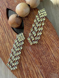 Brinco Franjas Fancy Yellow