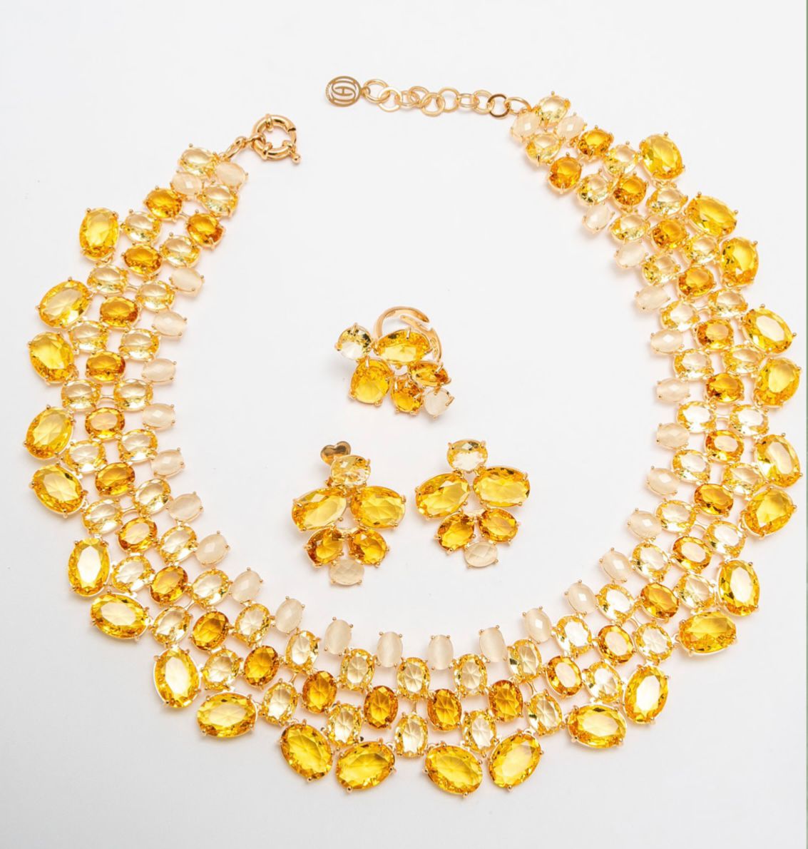Conjunto 3 Peças Imperial Citrino