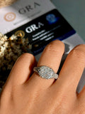 Anel Square Moissanite