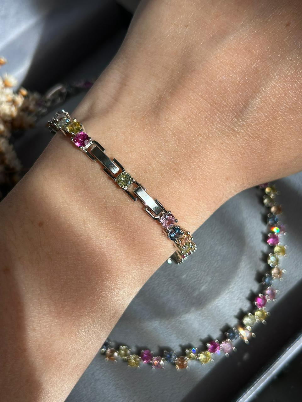 Pulseira Dupla Rainbow