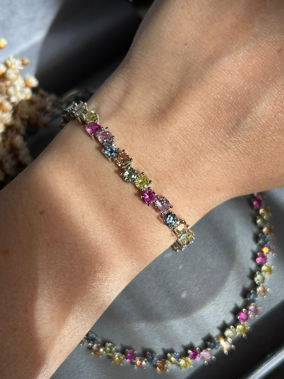 Pulseira Dupla Rainbow