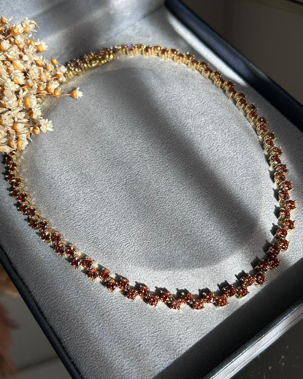 Riviera Dupla Marrom/Brown Dourada