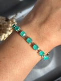 Pulseira Square Fio Faca Turmalina
