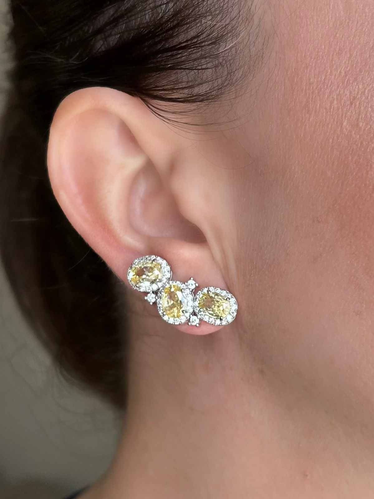EarCuff Nina Fancy Yellow