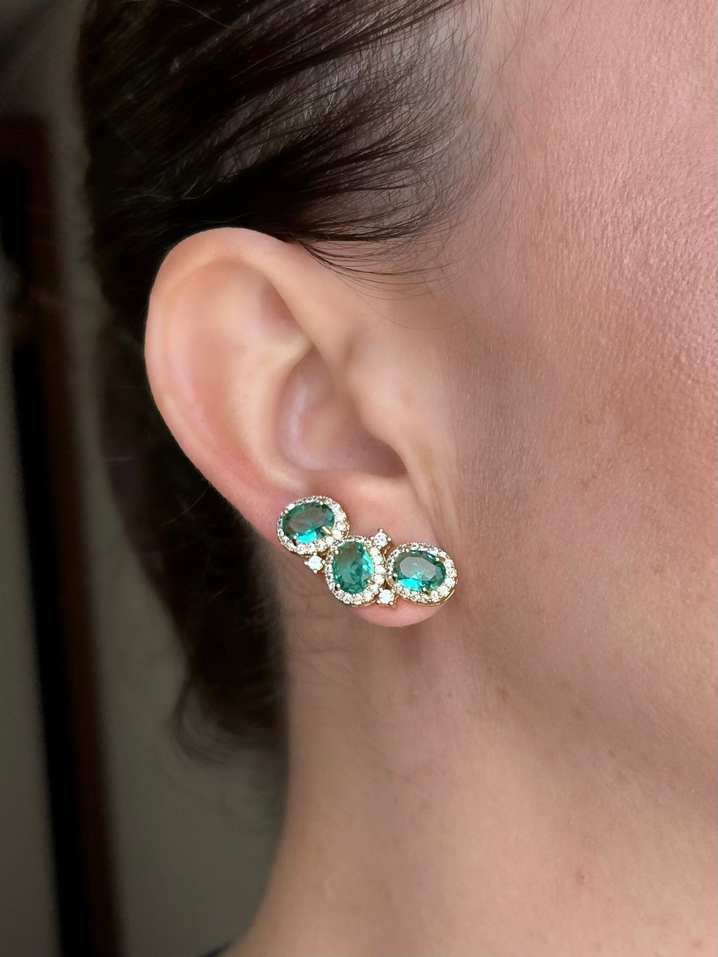 EarCuff Nina Turmalina Dourado