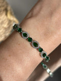 Pulseira Riviera Nina Verde Esmeralda
