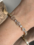 Pulseira Riviera Nina Dourada