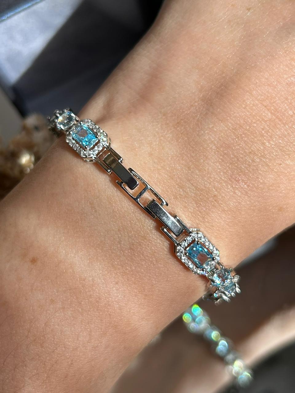 Pulseira Riviera Nina Água Marinha