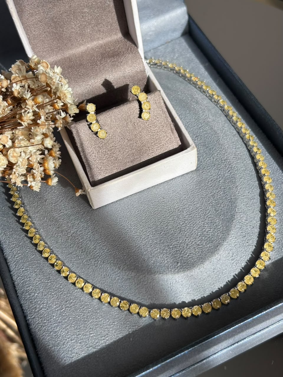 Colar Riviera Shine Fancy Yellow