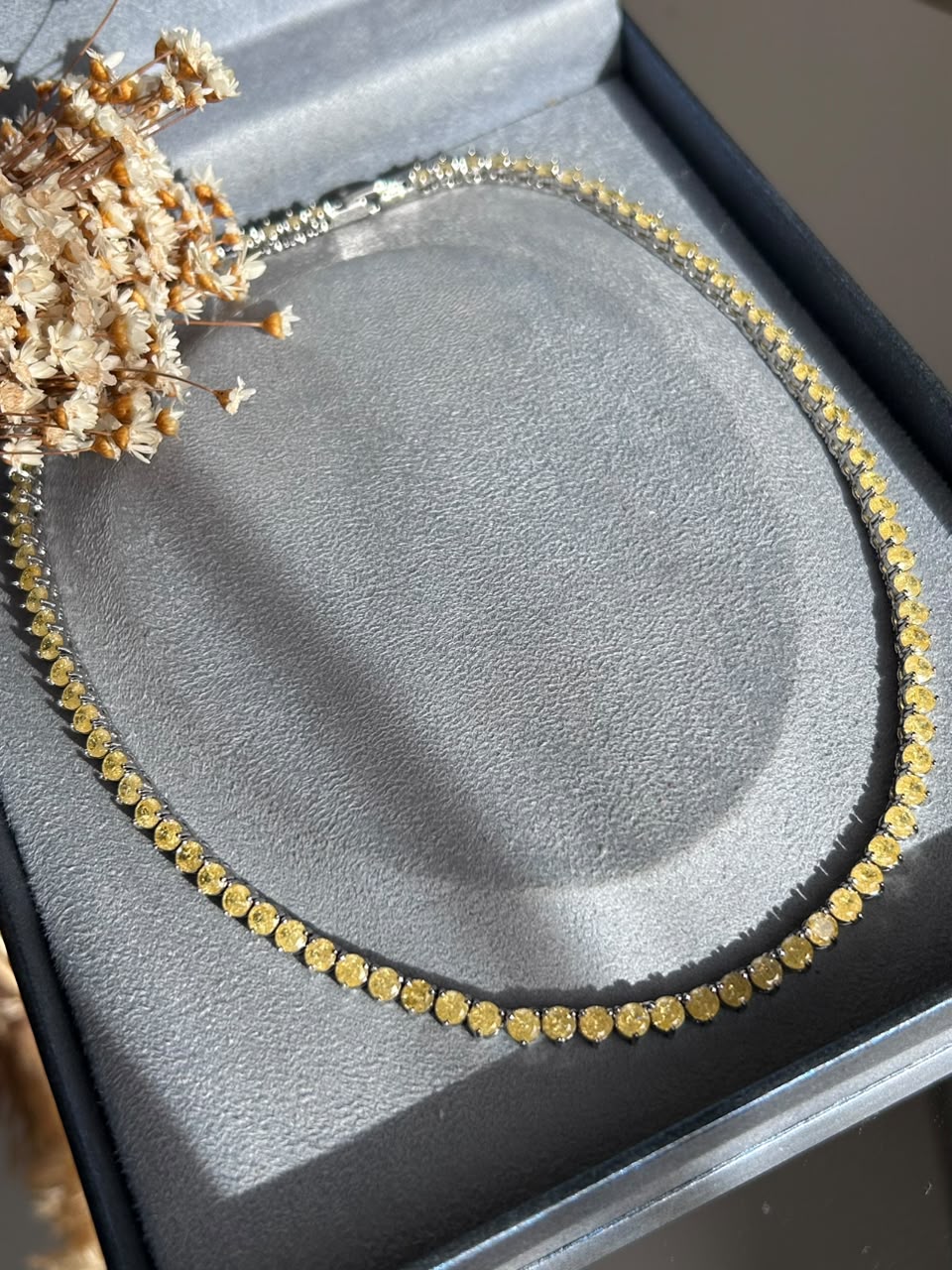Colar Riviera Shine Fancy Yellow