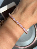 Pulseira Riviera Shine Lilás Dourado