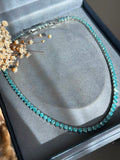 Colar Riviera Shine Azul Celeste