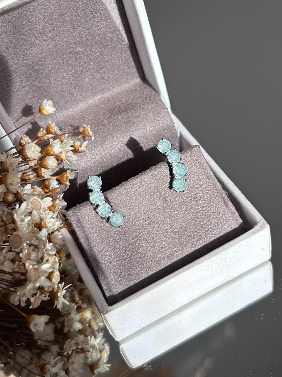 Brinco Mini EarCuff Shine Esmeralda Colombiana