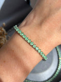 Pulseira Riviera Shine Esmeralda Colombiana