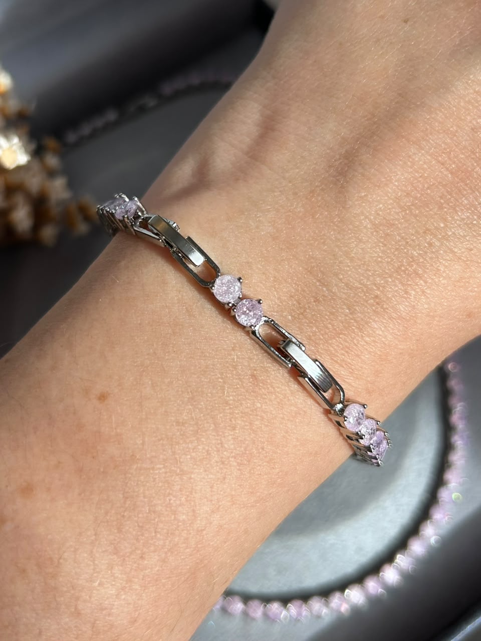 Pulseira Riviera Shine Lilás
