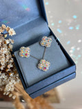 Conjunto Flor AB Color Holografica