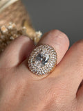 Anel Oval Martina Dourado