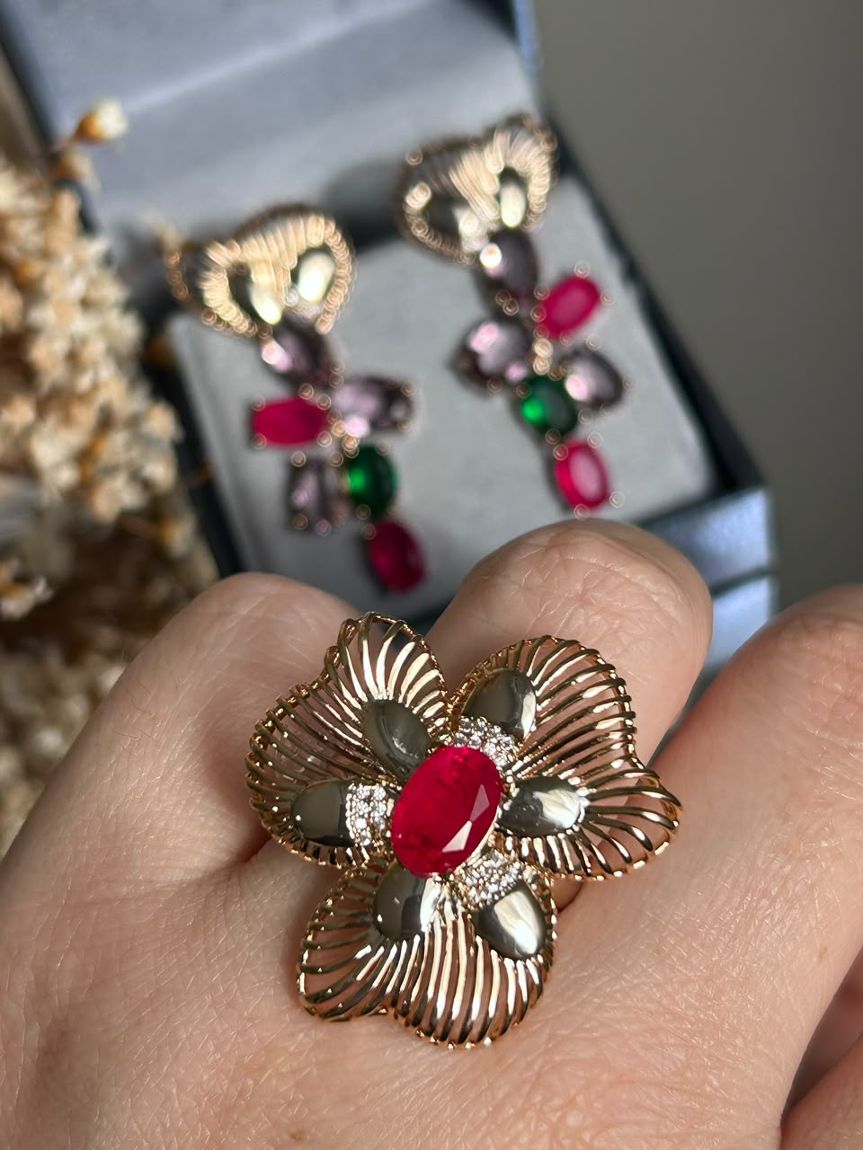 Conjunto Brinco e Anel
