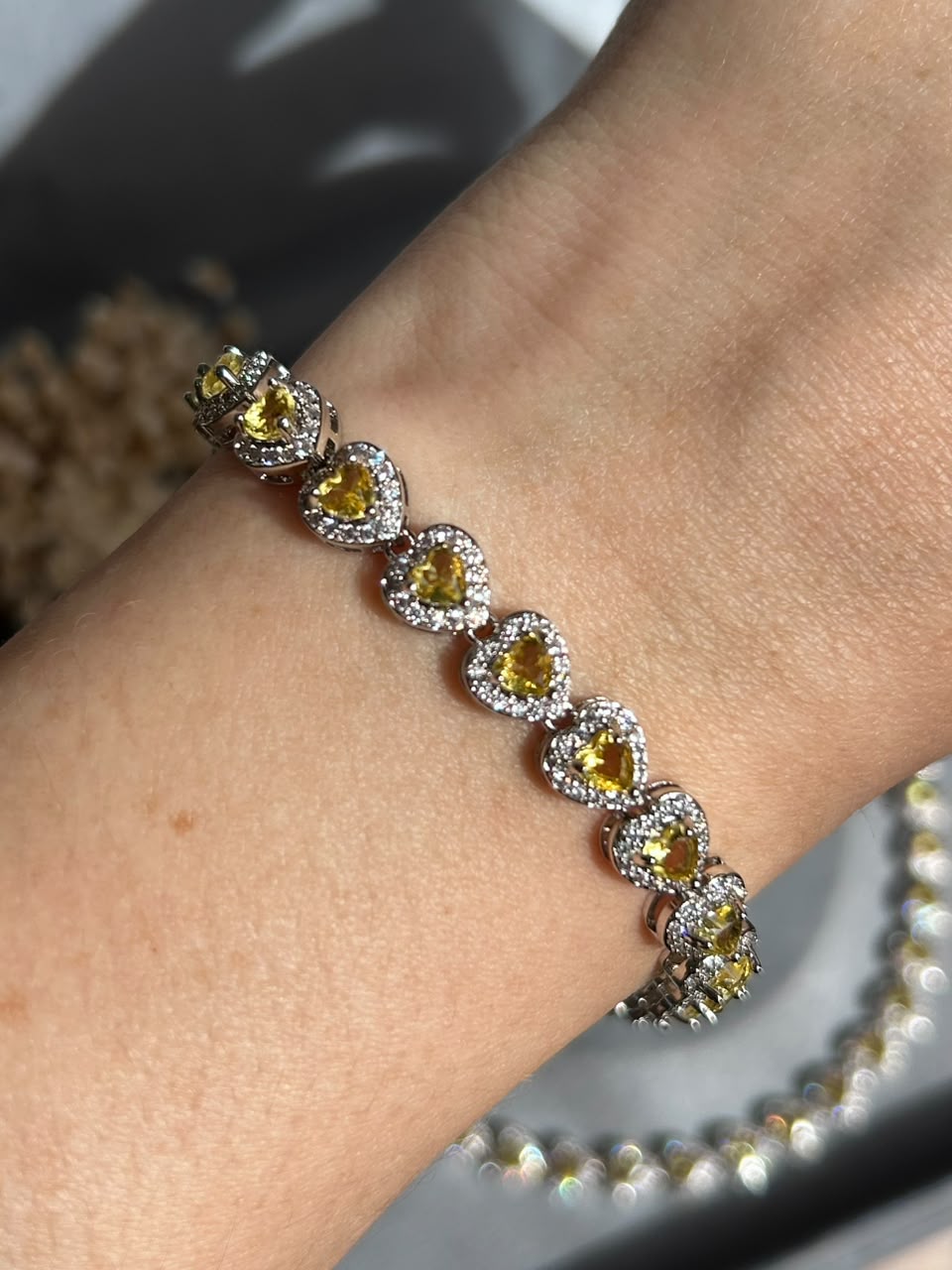 Pulseira Riviera Mini Harts Fancy Yellow