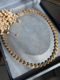 Colar Riviera Mini Harts Fancy Yellow Dourado