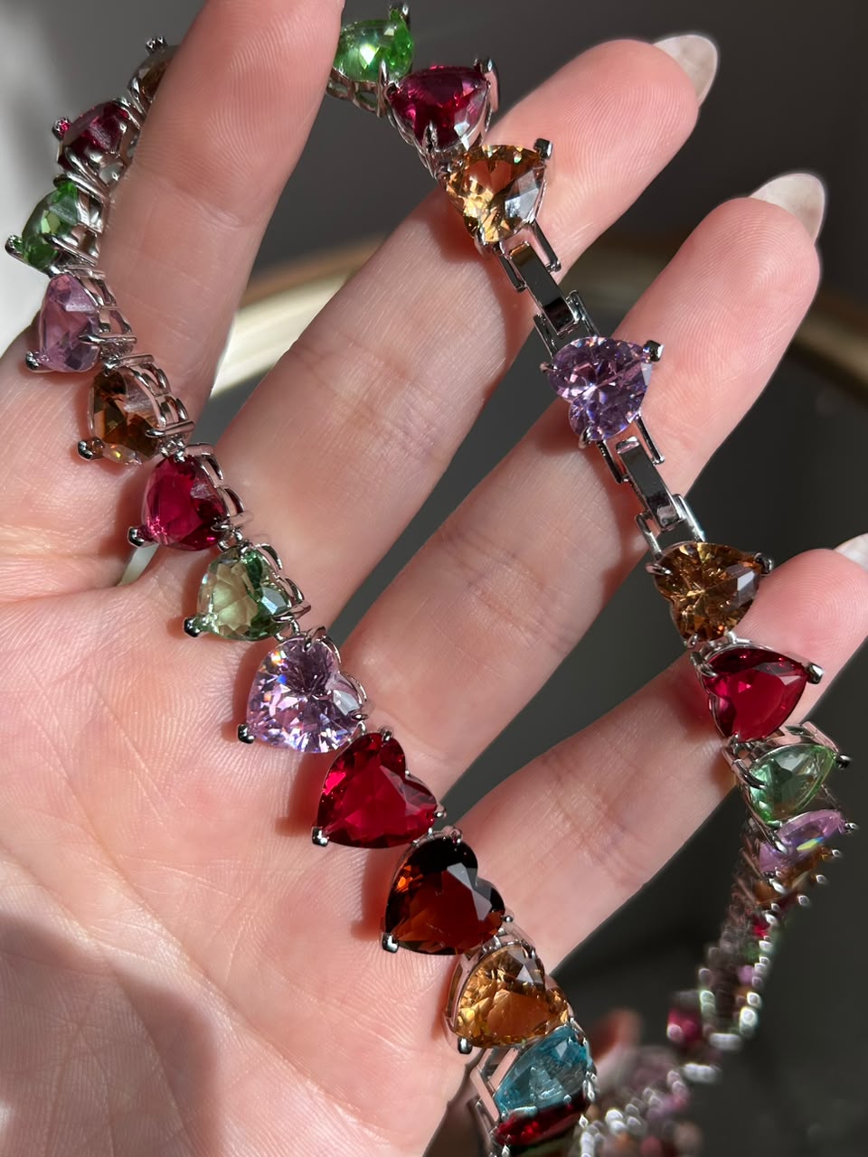 Conjunto Brinco e Colar Harts Colors