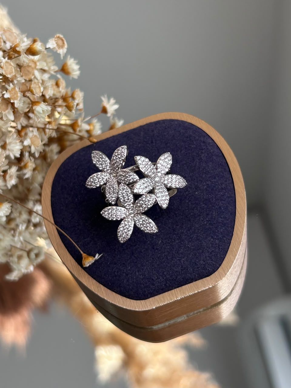 Anel Multi Flores