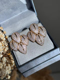 Brinco Folhas Dourado