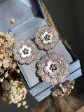 Conjunto Brinco e Colar Flor MadrePérola