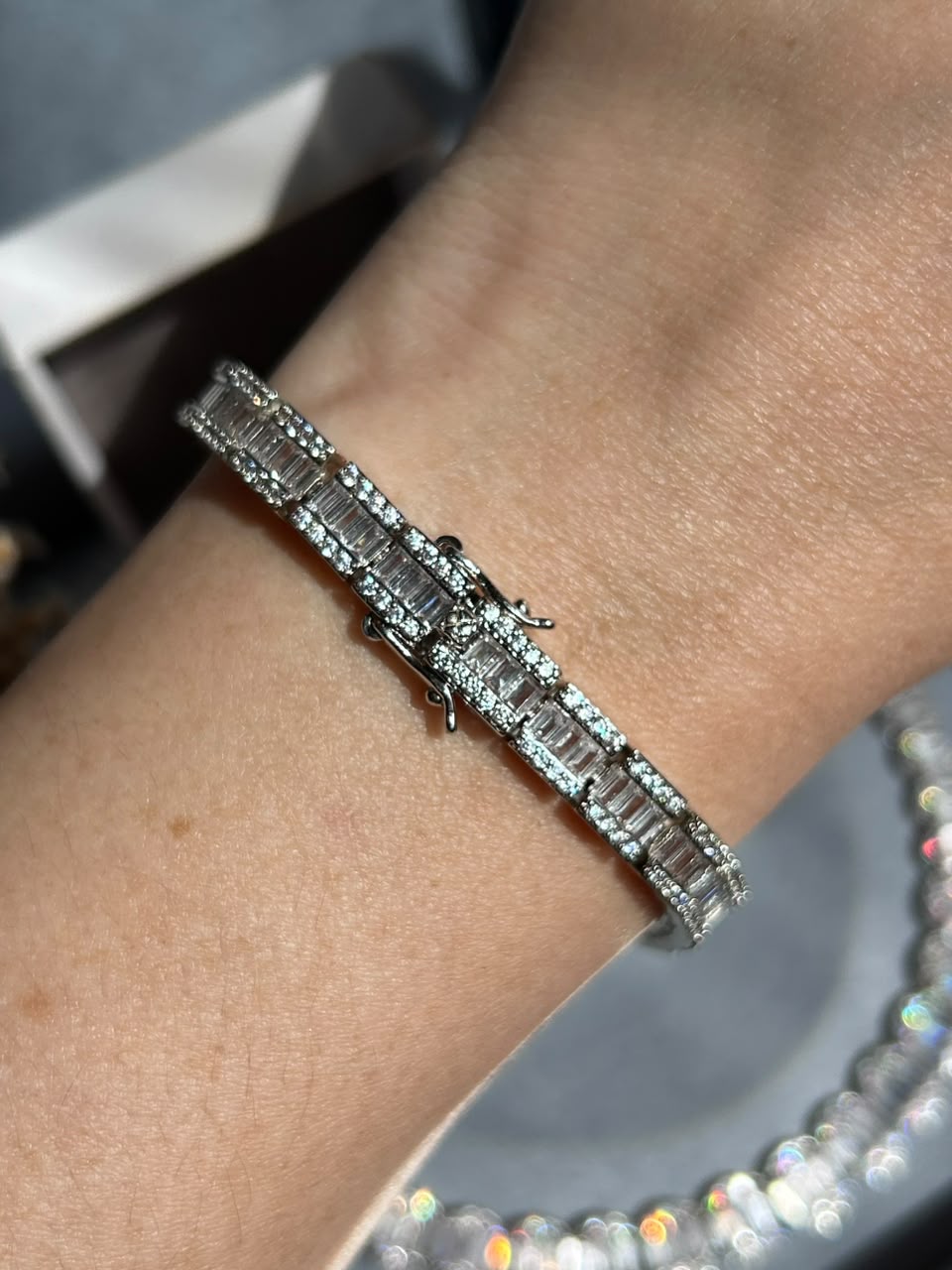 Pulseira Riviera Baguetada