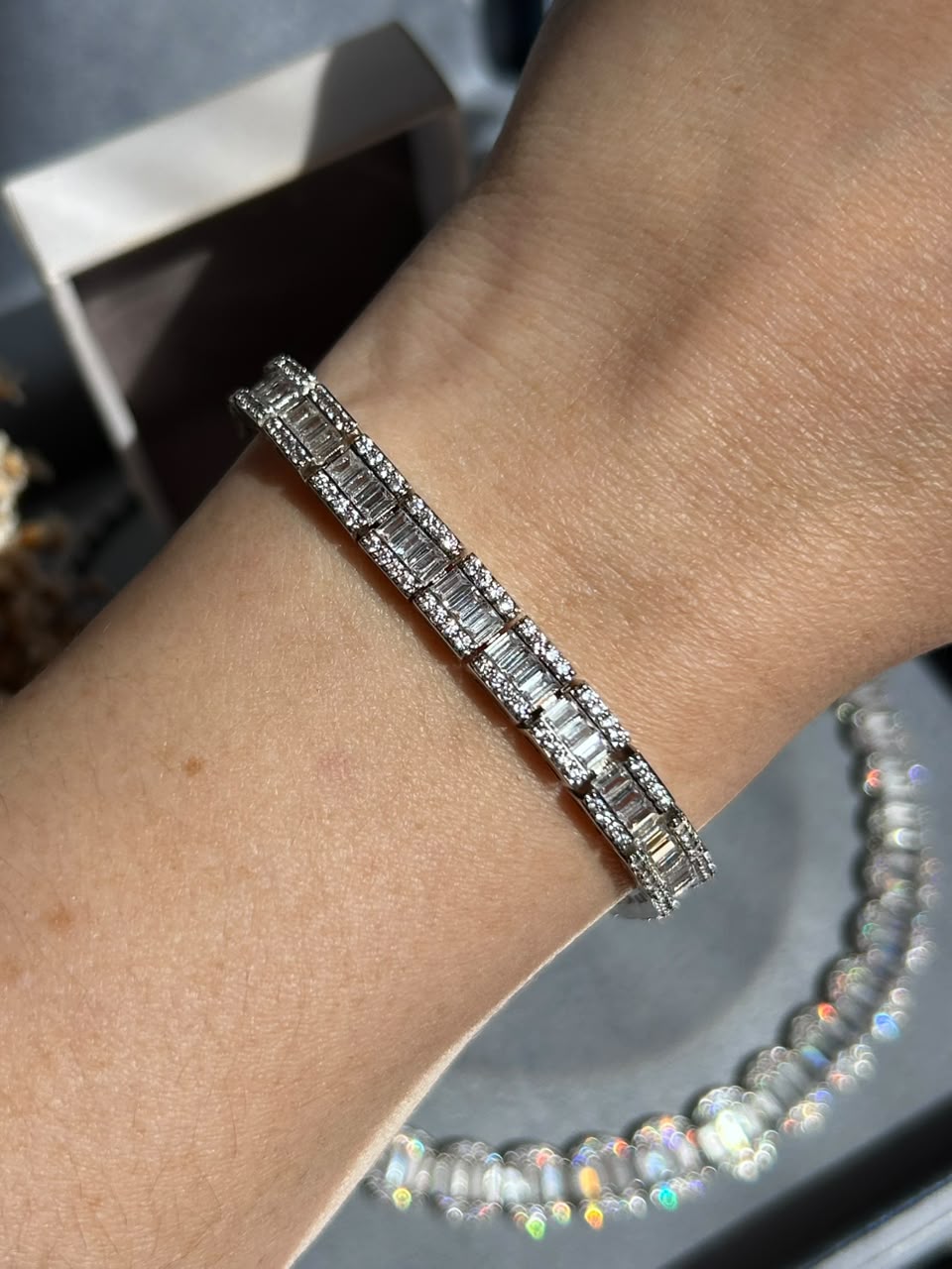 Pulseira Riviera Baguetada