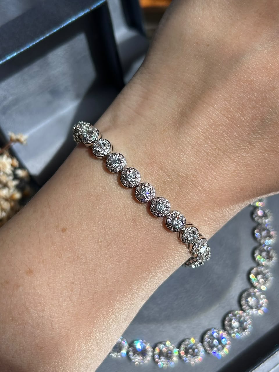 Pulseira Riviera Pedras Redondas