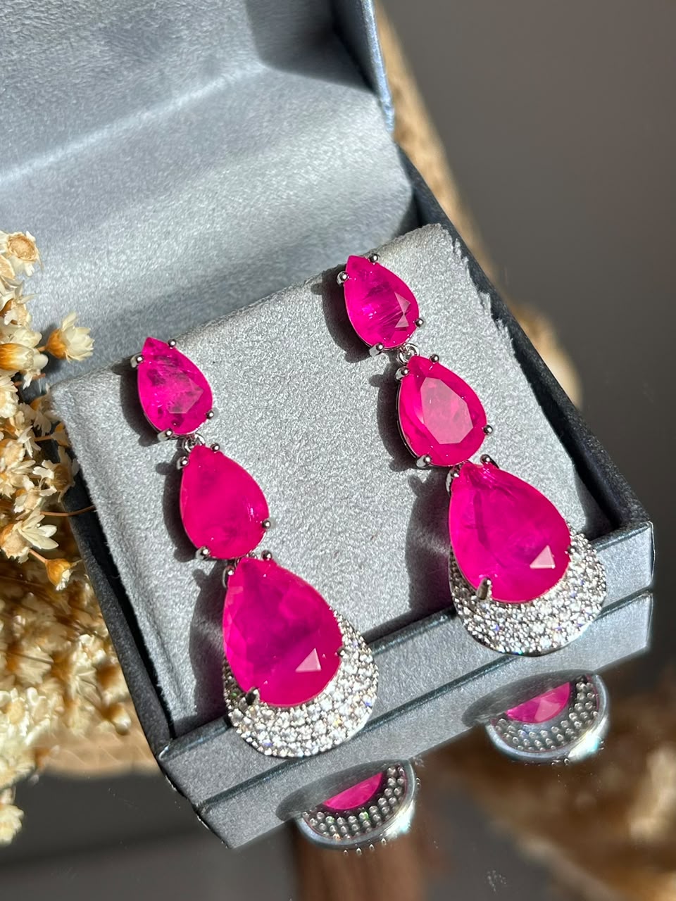 Brinco Lelis Pink