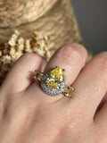 Anel Lelis Fancy Yellow
