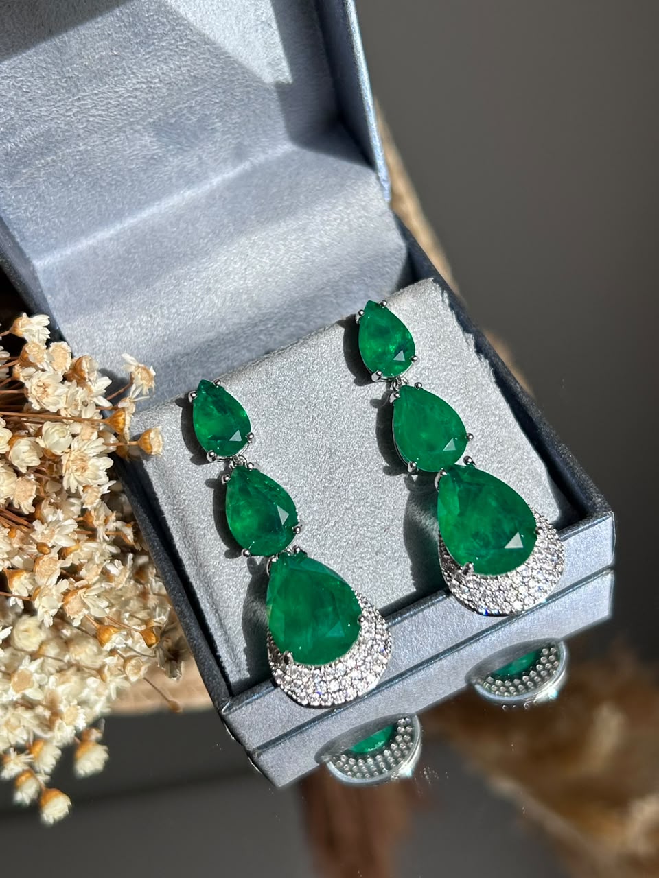 Brinco Lelis Verde Esmeralda