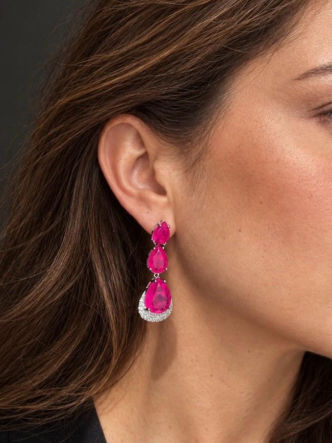 Brinco Lelis Pink