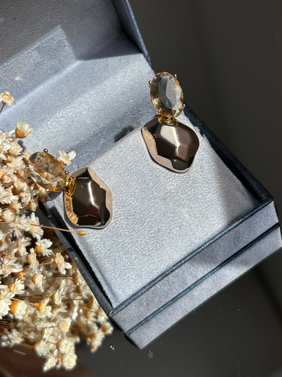 Brinco EarCuff Cristal Multifacetado