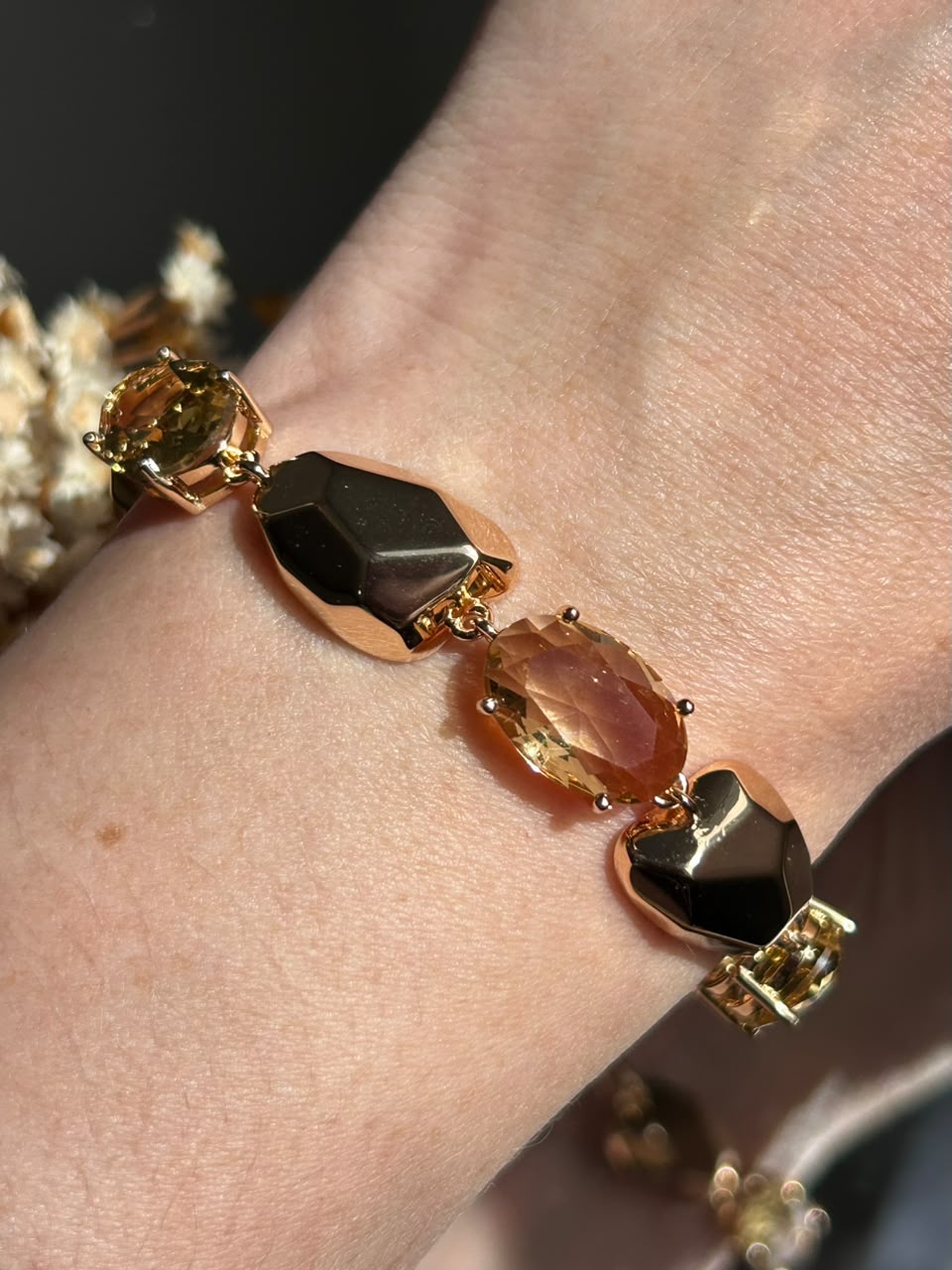 Pulseira Cristal Multifacetado