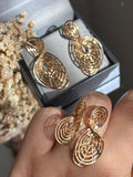 Conjunto Brinco e Anel Ana