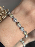Pulseria Riviera Gotas Fancy Yellow