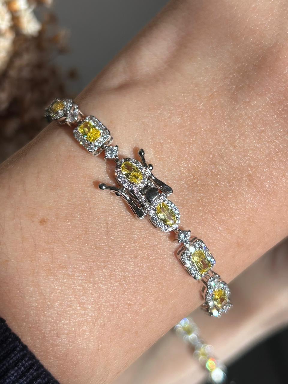 Pulseria Riviera Shapes Fancy Yellow