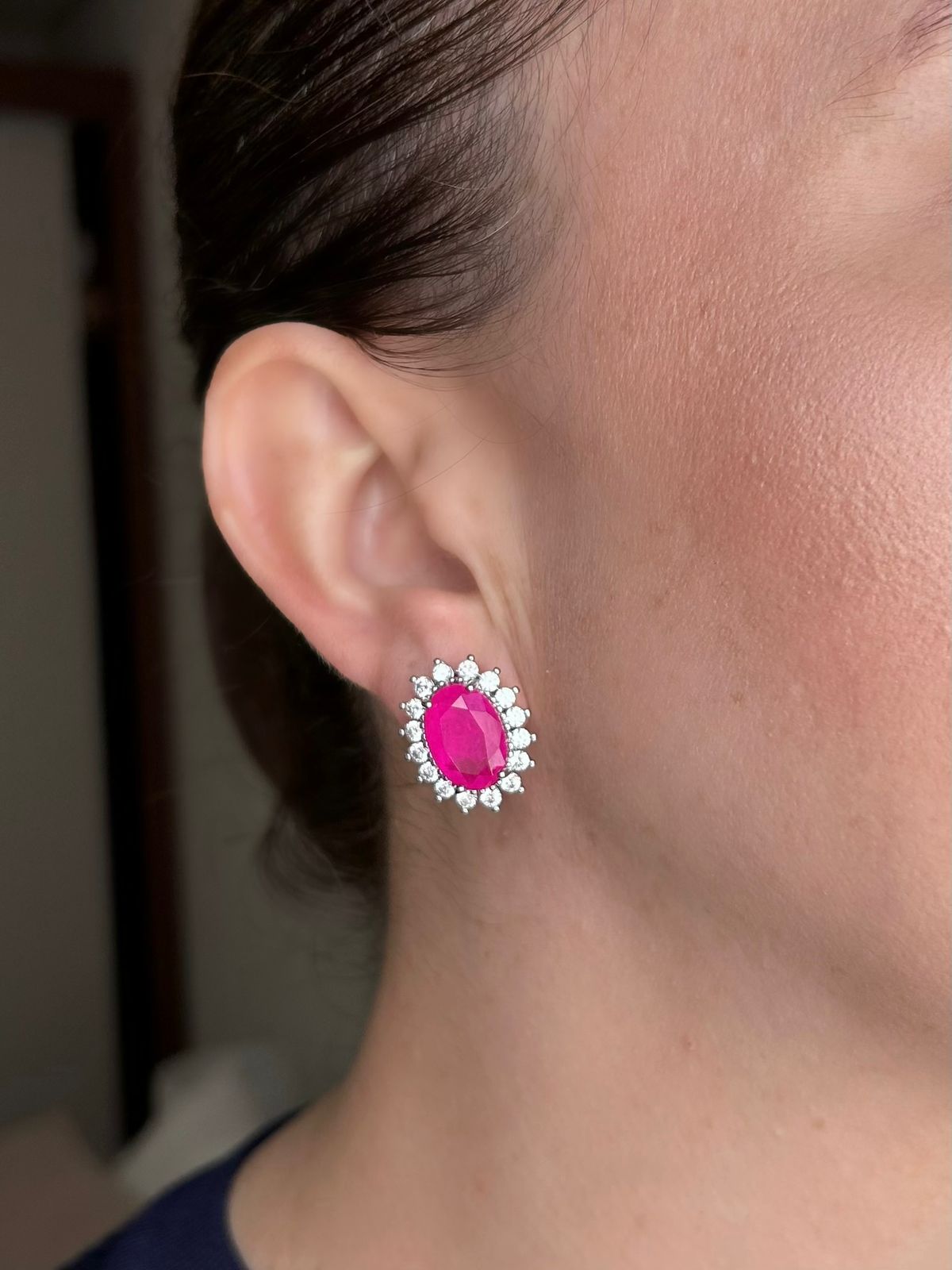Brinco Helenita Pink
