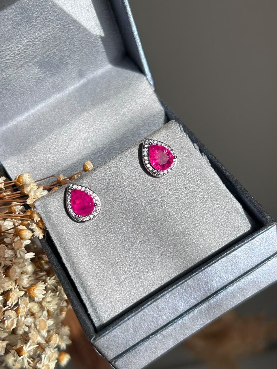 Brinco Gota Pink