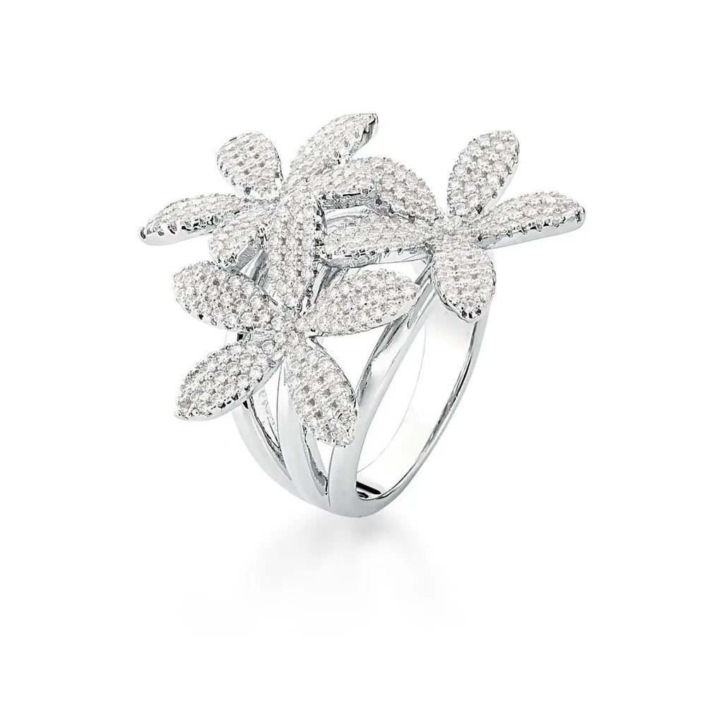 Anel Multi Flores