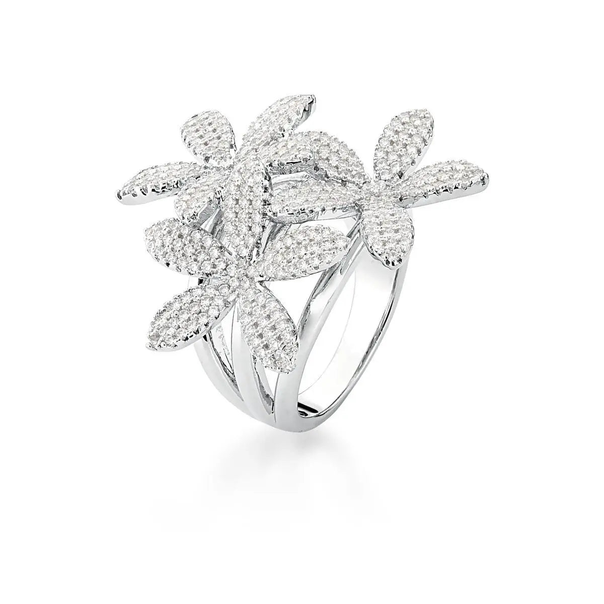 Anel Multi Flores