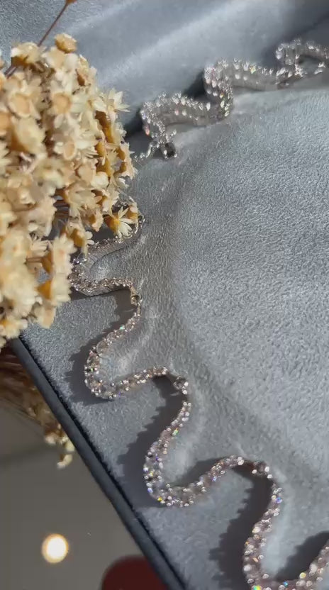 Colar Riviera Chevron