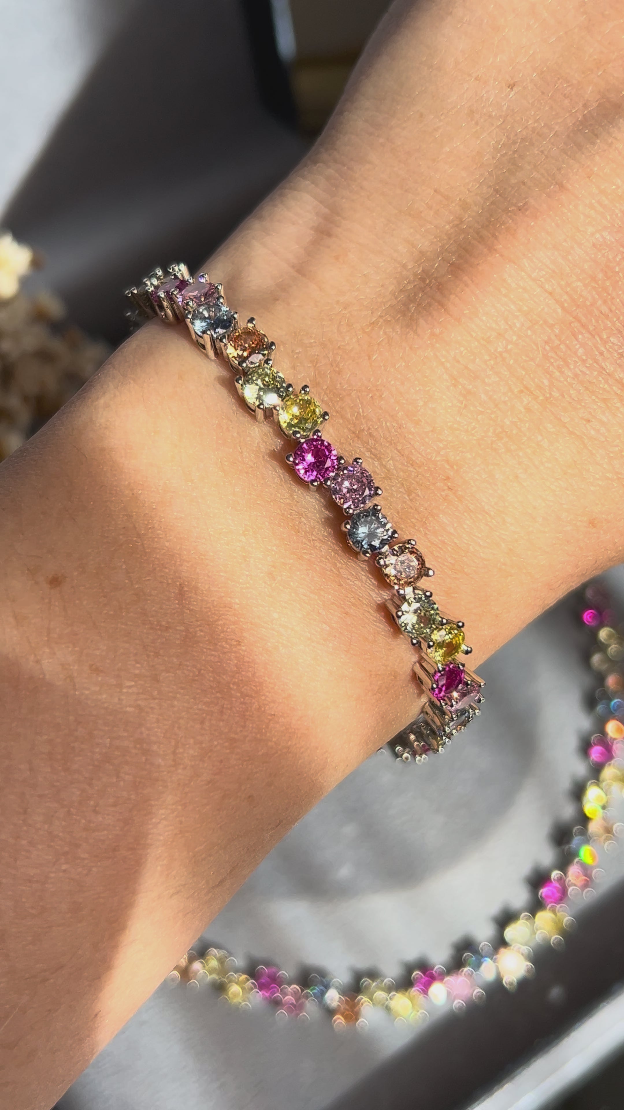 Pulseira Dupla Rainbow