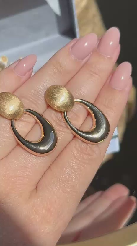 Brinco Lili Dourado