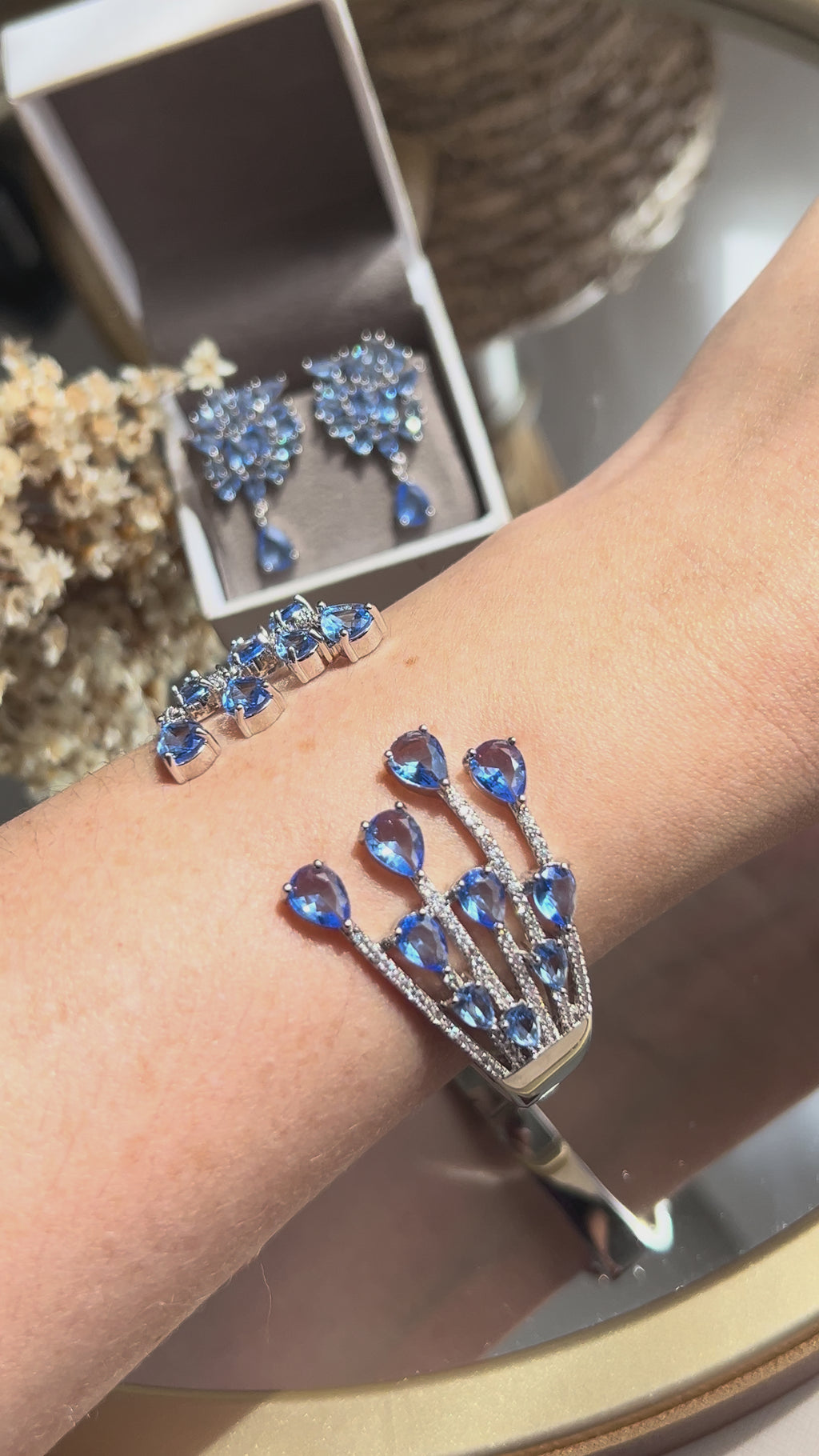 Bracelete Érica Tanzanita