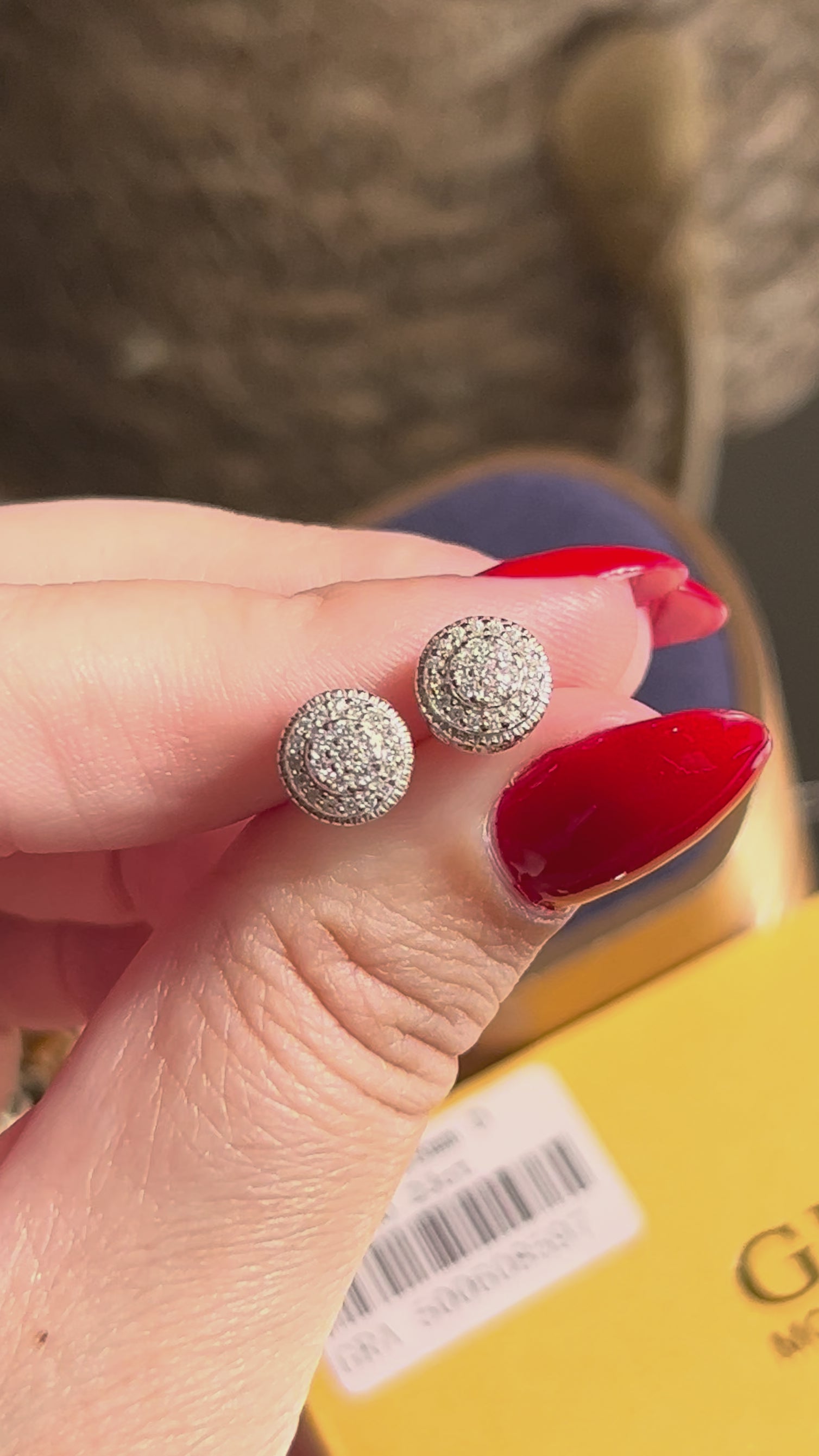 BrincoMeia Esfera Moissanite 0,25ct